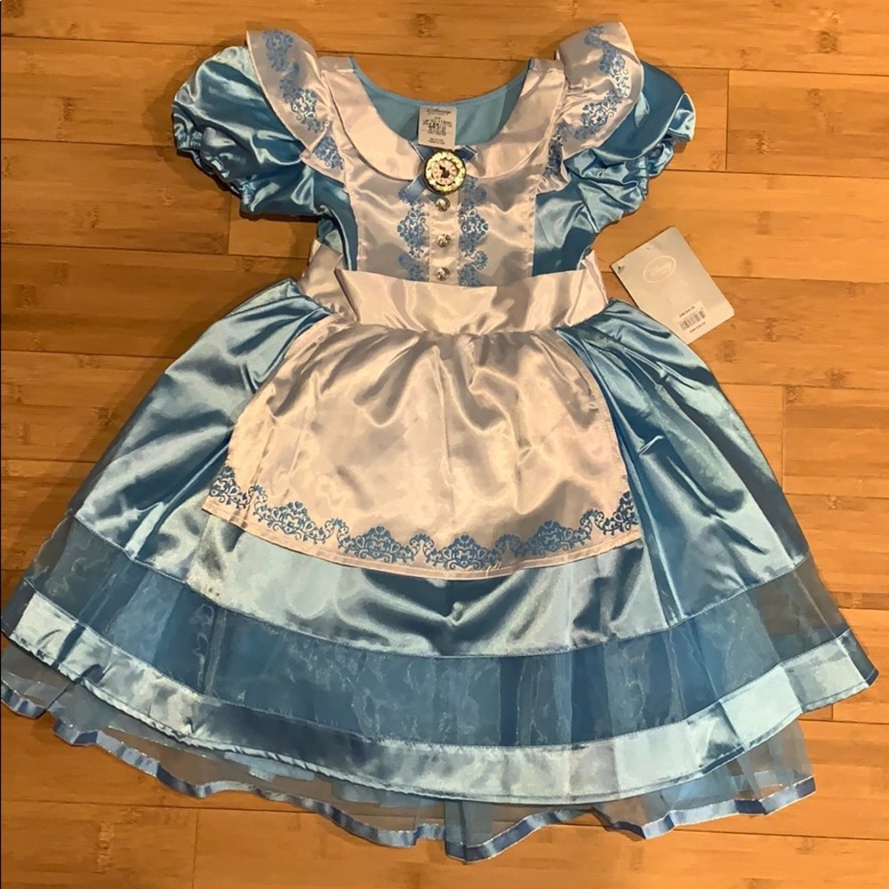 Disney Store Alice in Wonderland Costume Size 5/6